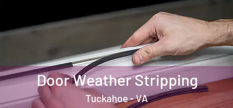 Door Weather Stripping Tuckahoe - VA