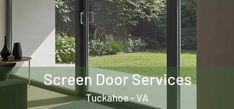 Screen Door Services Tuckahoe - VA